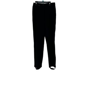 St. John Sport Marie Gray Black Stirrup Riding Pant Vintage Size Women's 4
